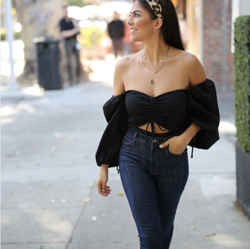 Lani the Label Black Bodysuit